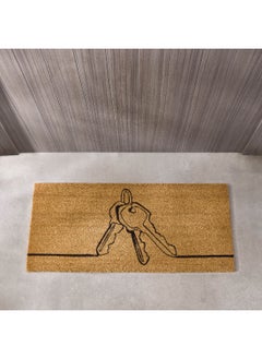 Home Box Keys Printed Coir Doormat with PVC Back 100 x 45 cm  - Image 2