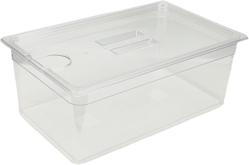GLOGLOW 25L Transparent Sous Vide Container with Lid Durable PP Material Water Tank - Image 3