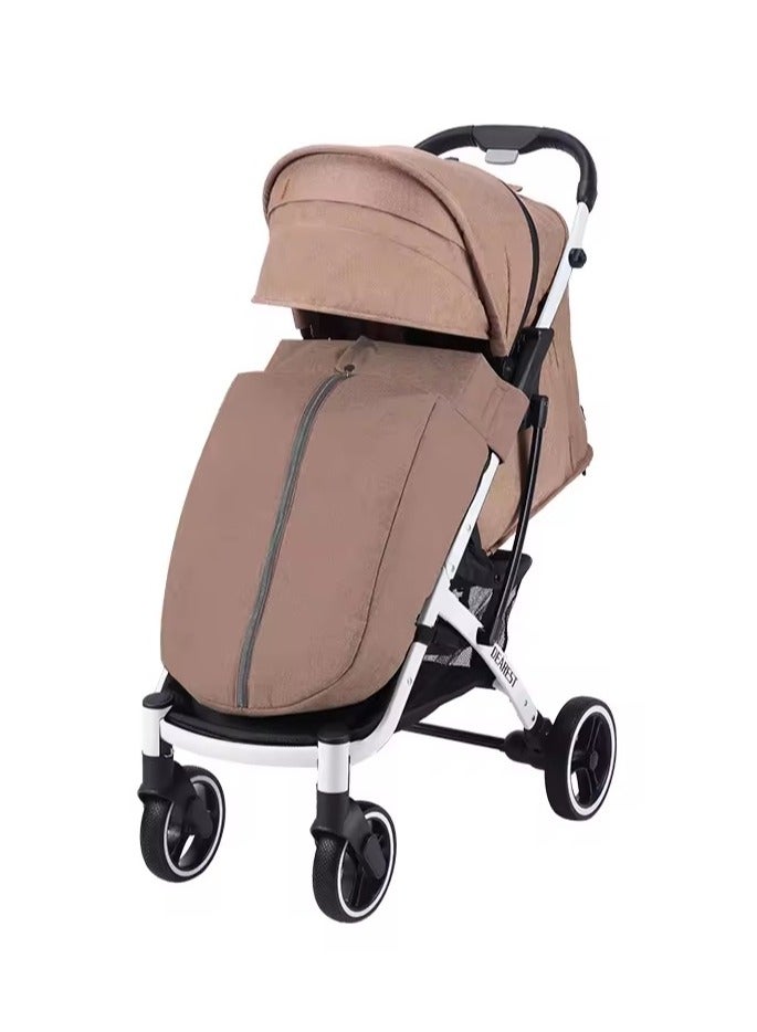 Premium One-Hand Fold Baby Stroller - Image 1