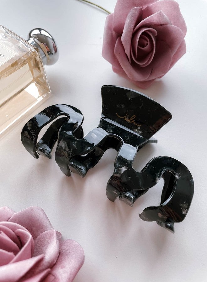 invisibobble CLIPSTAR Eclipse 2 pc Set - Large Claw Clips for Thick, Curly Hair - Strong Hold for All-Day Wear - Jumbo Claw Clips - Hair Accessory for Every Occasion - Image 4