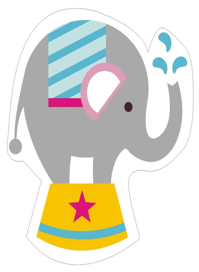 PrettyurParty Pretty UR Party Girly Carnival Theme Paper Cutouts for Birthday Parties, Carnival Party Supplies décor, Circus Birthday Party Decoration Cut-Outs - Multicolour(10 pcs) - Image 3