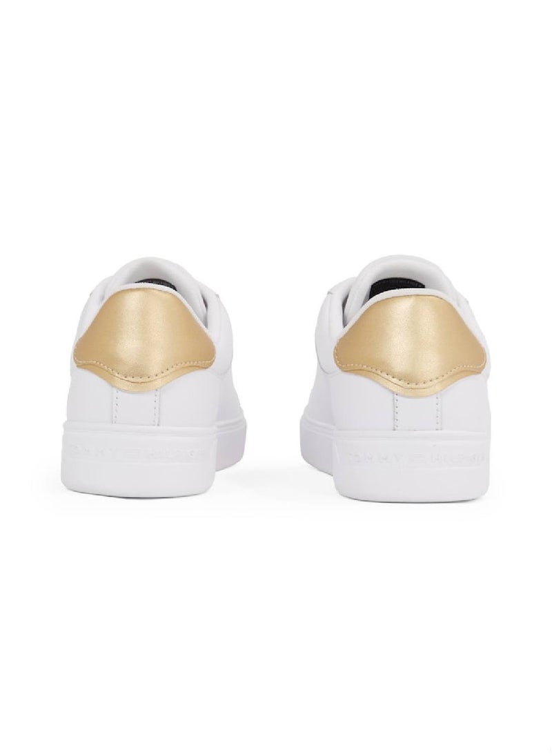 Women's Essential Court Trainers - Leather, White - pzsku/ZC32B100A01802A69A55DZ/45/_/1733987037/415a7574-4085-4fe1-86db-799fbe24b8c3