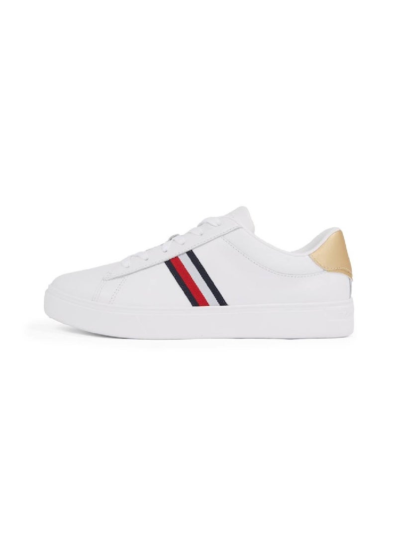 Women's Essential Court Trainers - Leather, White - pzsku/ZC32B100A01802A69A55DZ/45/_/1733987039/1c41859e-7e46-46d1-bbdd-30ef48921374