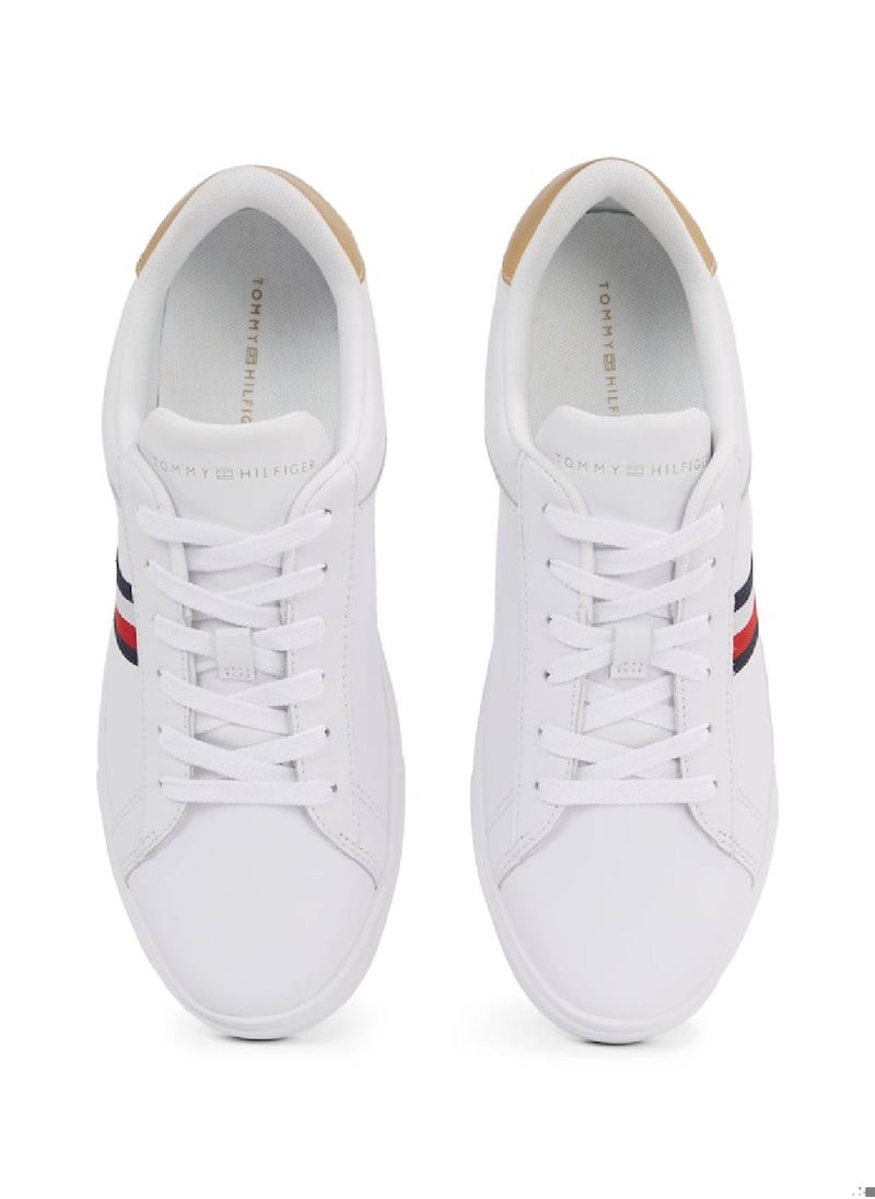 Women's Essential Court Trainers - Leather, White - pzsku/ZC32B100A01802A69A55DZ/45/_/1733987048/2221d244-7fcd-48e6-8b3a-d4ed16ea7cea