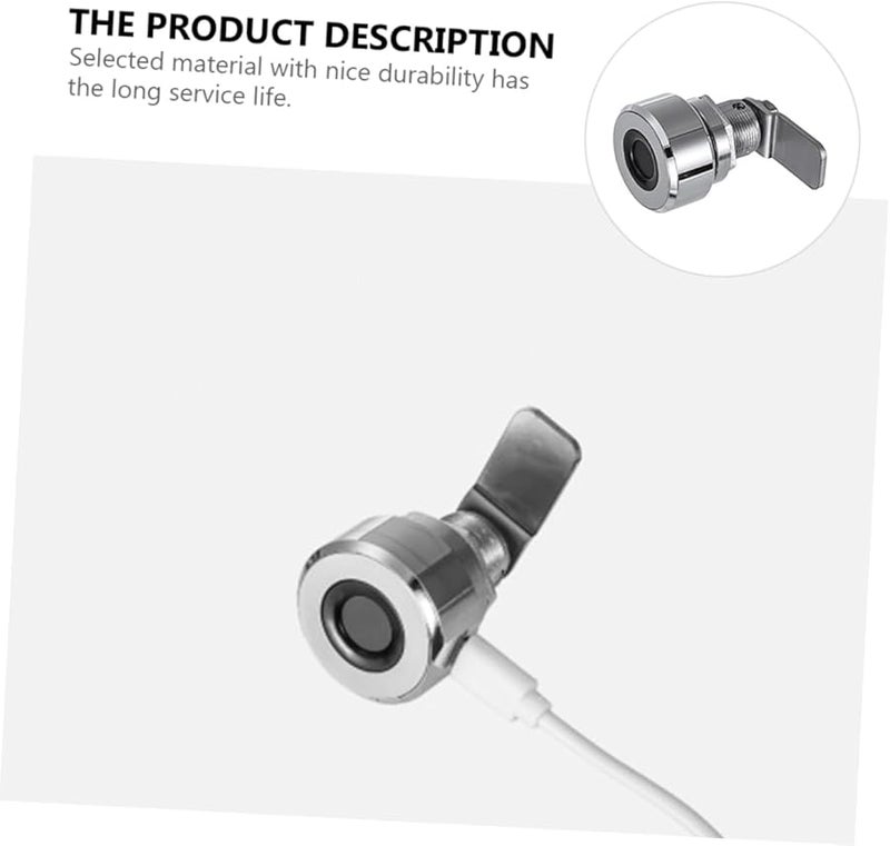 Artibetter قفل درج ببصمة الإصبع مع شحن USB قفل معدني بيومتري للخزانات المكتب المنزل - Image 4