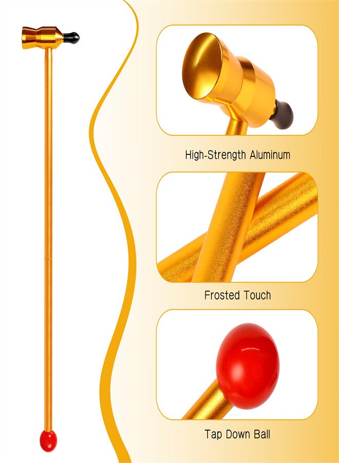 KASTWAVE Auto Paintless Dent Repair Tools Car Dent Removal Hammer Detachable Repair Hammer Aluminum Tap Down Tools with Tips Puller Curved Rod Crowbar Tools Hook Rods Kit - Image 5