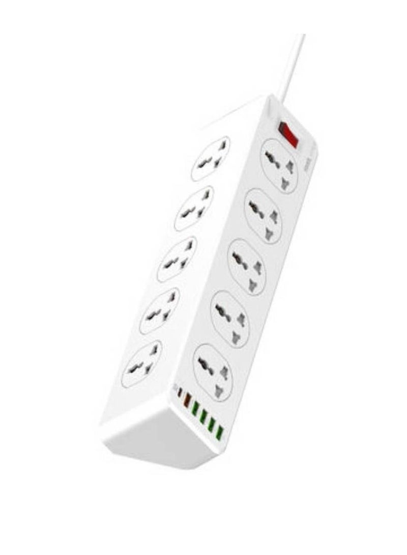 JBQ Electric Extension With 10 Anti Static Power Socket And 5 Usb Port - Image 2