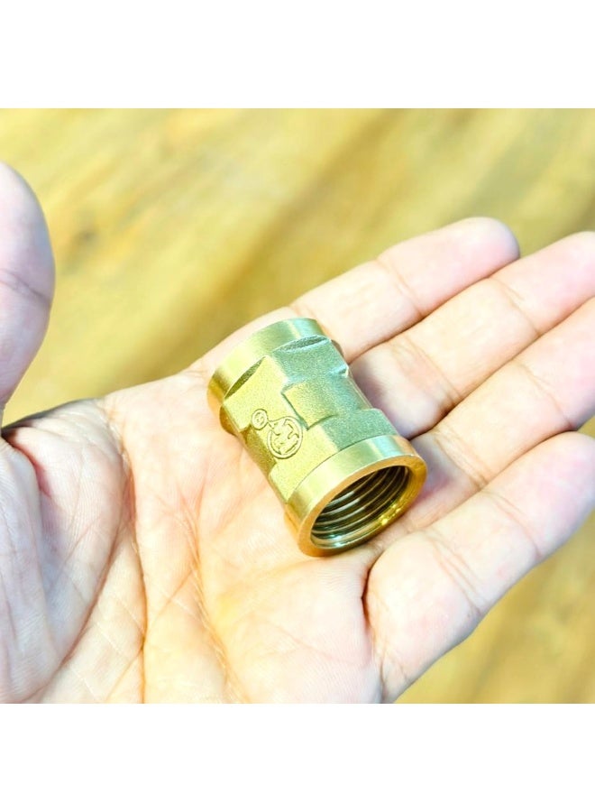 Royal Apex 2Pcs Set Brass Multi Purpose Hose Fittings With Bsp Thread For Plumbing, Gas, Hot Water Pipe Connector, Pneumatic Etc (Female Socket, 3/8 Inch) - Image 5