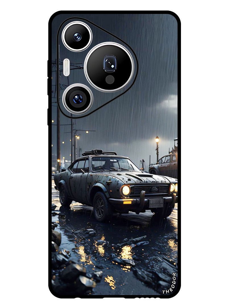 Theodor Protective Case Anti Scratch Shock Proof Bumper Cover For Huawei Pura 70 Pro Car in Rain - Image 1
