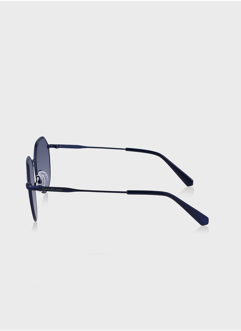 Calvin Klein Jeans Ckj23201S Aviator Sunglasses  - Image 4