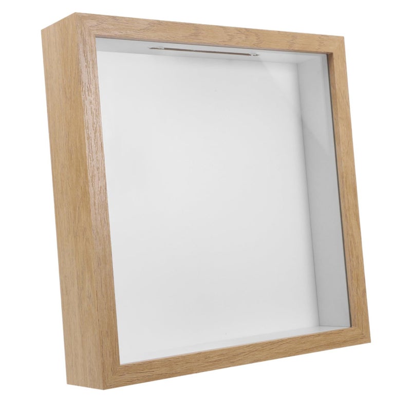 Hollow Wooden Shadow Box For Tickets Souvenirs Photos And Memories Display Frame - Image 2