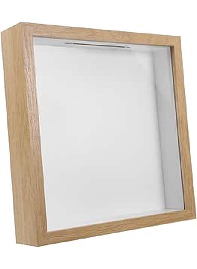 Hollow Wooden Shadow Box For Tickets Souvenirs Photos And Memories Display Frame - Image 1