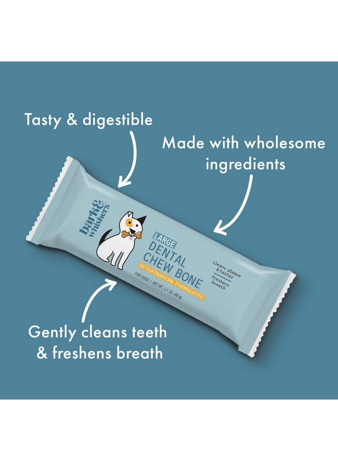 دكتور ميركولا، عظام مضغ الأسنان للكلاب، كبيرة، علبة واحدة (12 عظمة)، عناية بأسنان الكلاب تساعد على تنظيف الأسنان وتنقية النفس، خالية من الكائنات المعدلة وراثيًا، وخالية من الصويا والغلوتين - Image 5