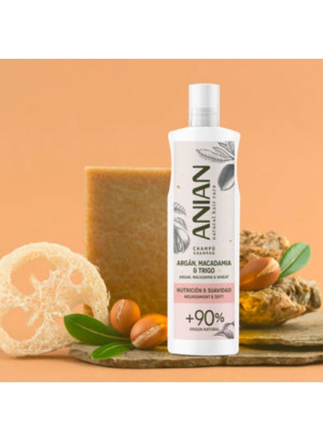 انيان شامبو أنيان بالأرغان والمكاديميا والقمح 400 مل - Image 3