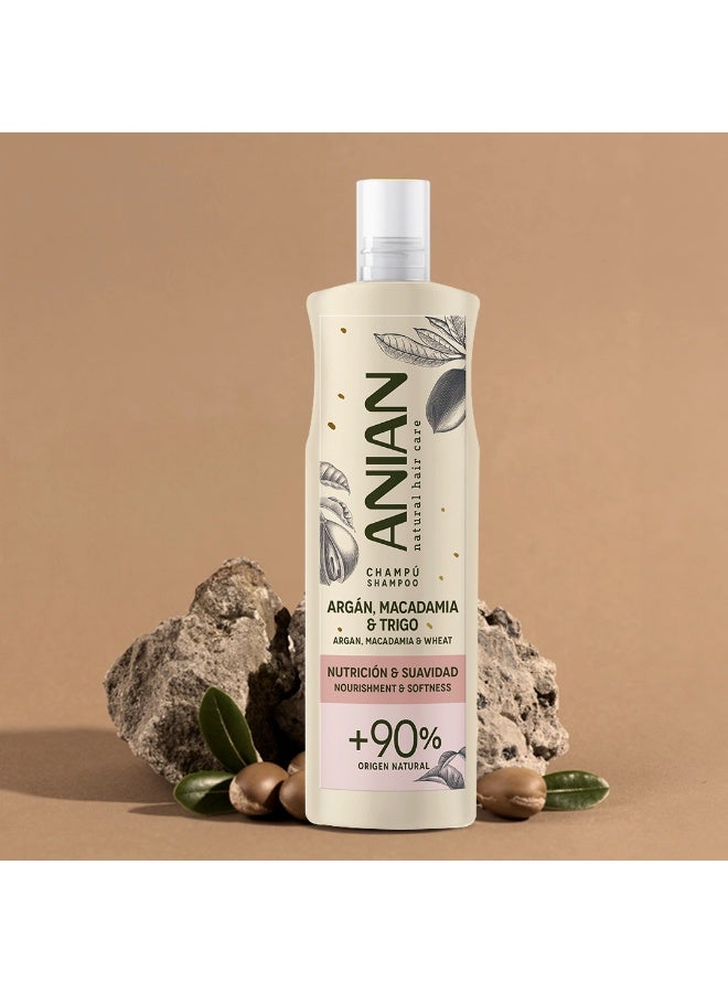 انيان شامبو أنيان بالأرغان والمكاديميا والقمح 400 مل - Image 4
