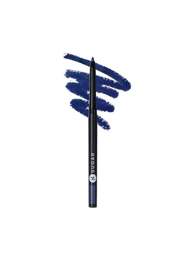 SUGAR Cosmetics - قلم كحل كاجال مكثف غير لامع من Kohl Of Honor 04 True Blue (كحل أزرق) ذو ملمس كريمي للغاية مقاوم للتلطخ ومقاوم للماء وقلم كحل طويل الأمد يدوم حتى 12 ساعة - Image 1