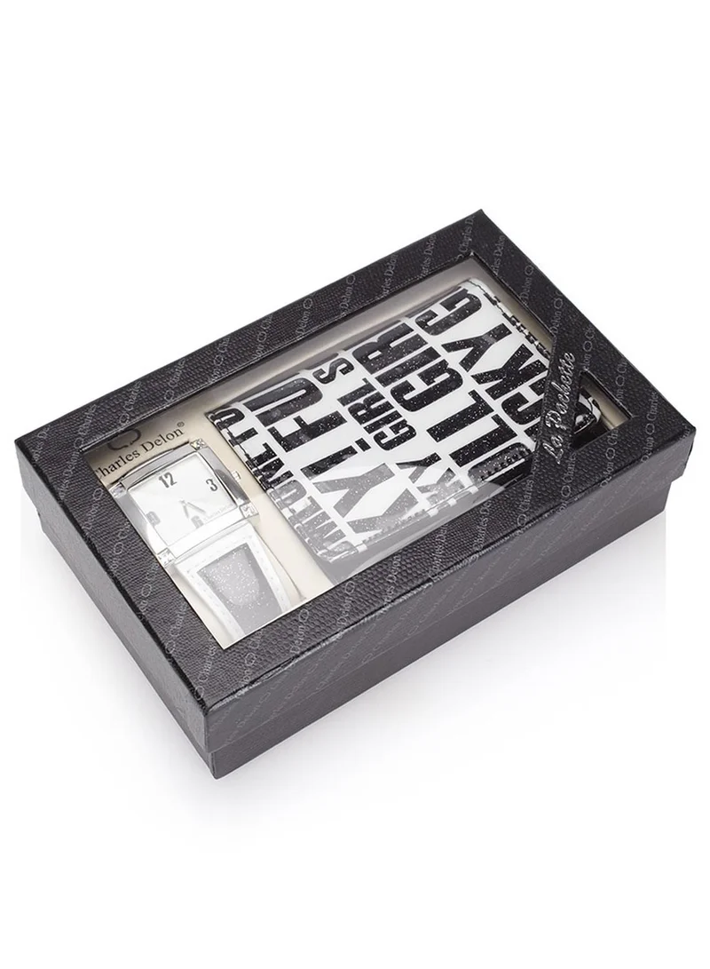 Charles Delon Watch and Wallet Set