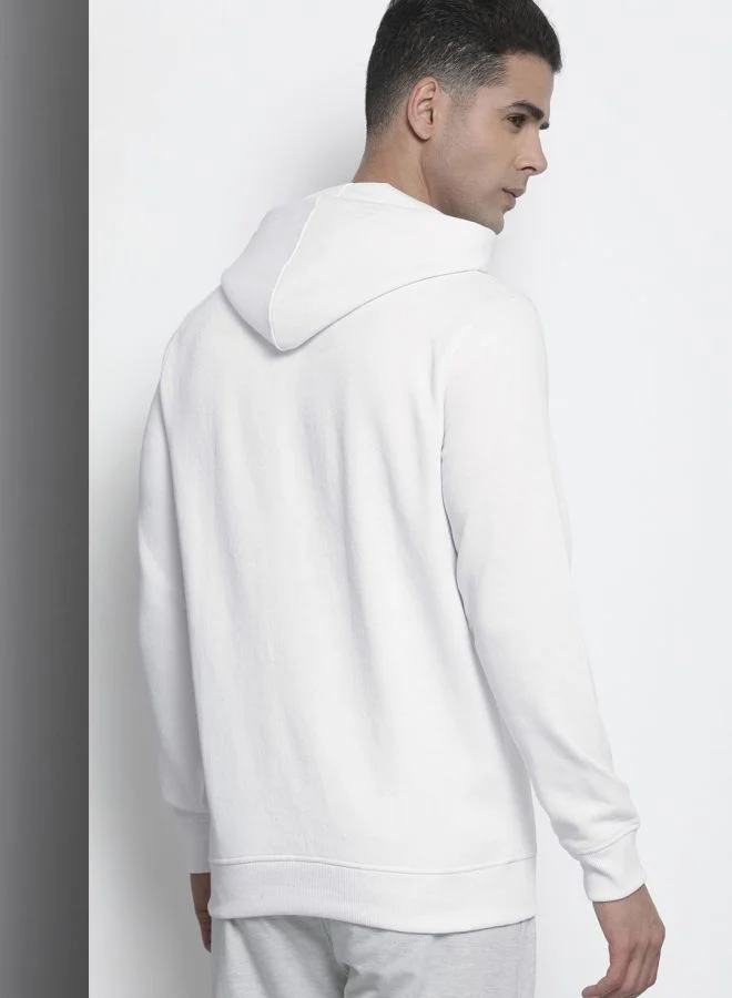 ذا انديان كراج كو The Indian Garage Co Men Regular Fit Printed Round Neck Full Sleeves Sweatshirt