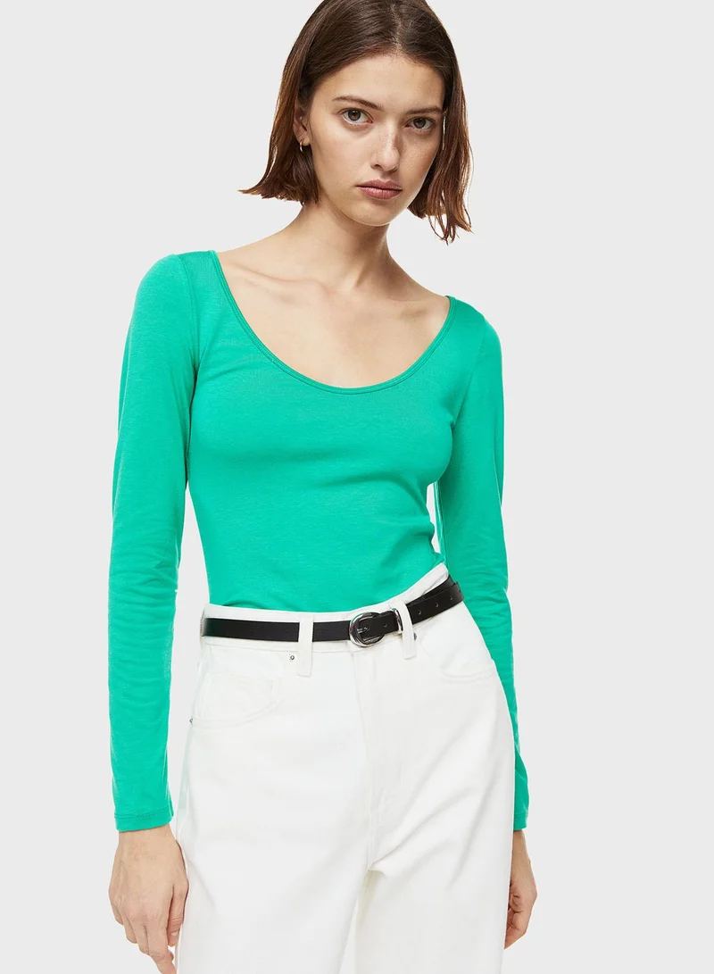 H&M Scoop Neck Top