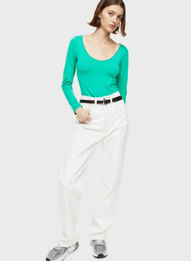 H&M Scoop Neck Top