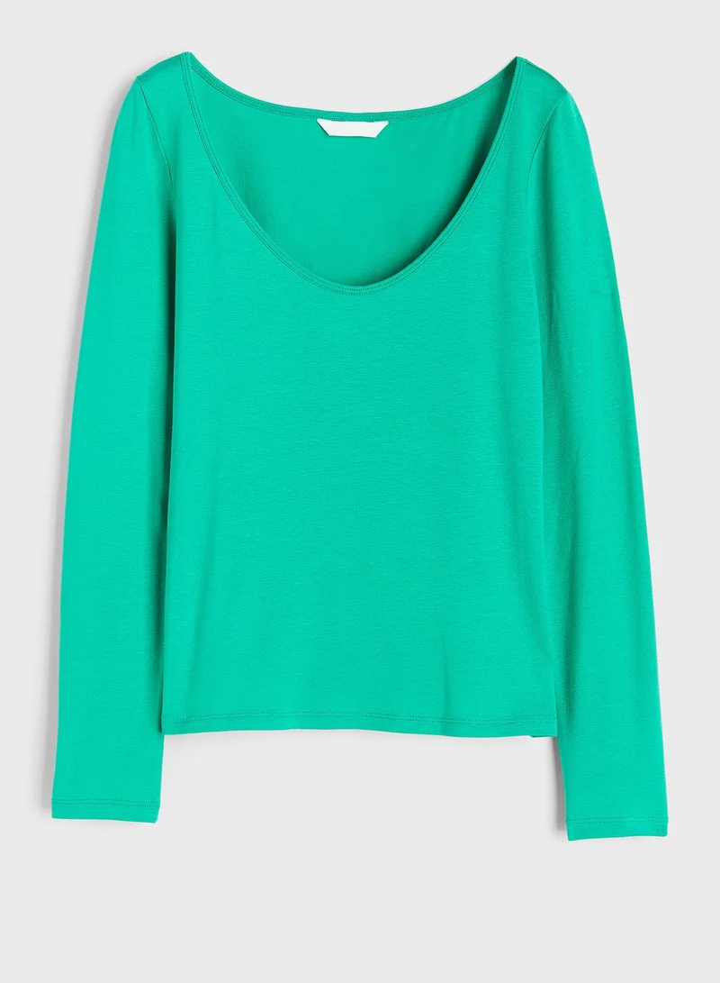 H&M Scoop Neck Top