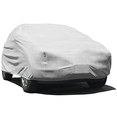 Budge Lite SUV Cover Dirtproof, Scratch Resistant, Breathable, Dustproof, Fits S.U.Vs up to 210", Gray - Image 1