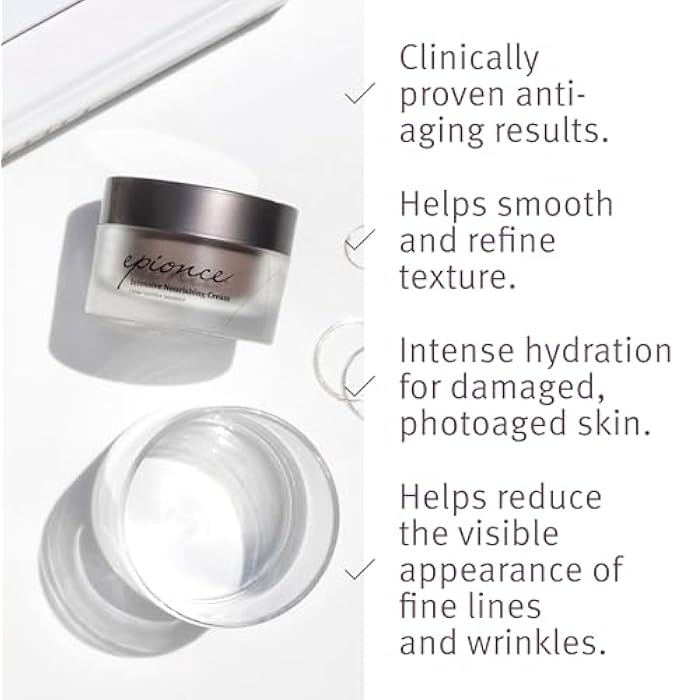 Epionce Intensive Nourishing Cream – Rich Anti-Aging Moisturizer for Face, Neck & Décolletage | Ceramides, Glycerin & Squalene | Targets Fine Lines, Dark Spots & Dryness | Dermatologist Skincare - Image 3