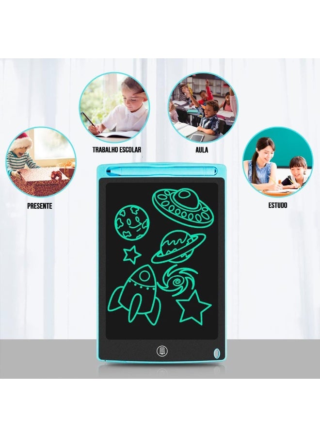 HAVEN LCD Writing Tablet 10-Inch, Colorful Screen Drawing Pad, Erasable Reusable Doodle Board for Kids, Inkless Dust-Free Creative Drawing Pad, Educational Toy for Preschool Learning and Creativity - Image 5