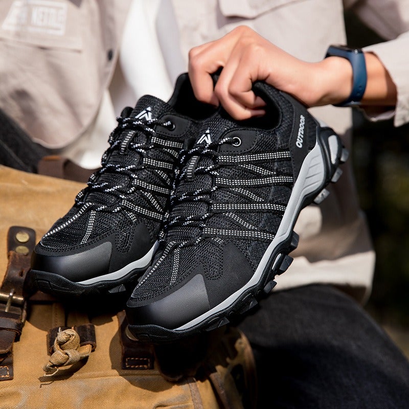 Men's and Women's Hiking Shoes, Spring/Summer 2026, Non-Slip Outdoor Sneakers, Breathable, Sizes 39-46