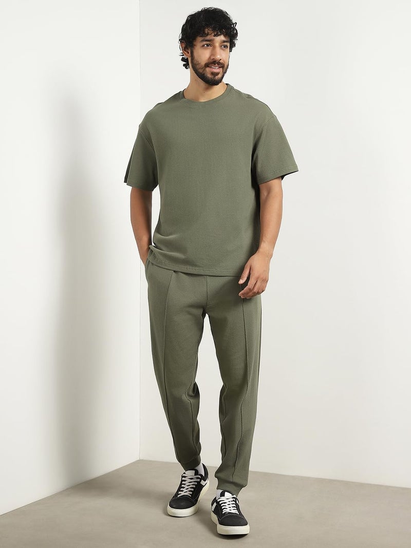 NOBERO Men's Olive Green Co-ord Set - Image 5