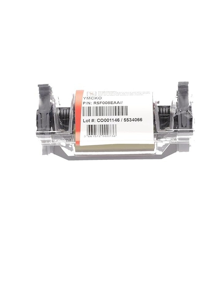 evolis R5F008EAA YMCKO Color Ribbon Compatible For Evolis Primacy Elypso Zenius Card Printers 300 Images - Image 2