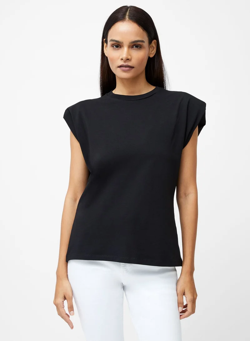 Rallie Shoulder Pad Tank Top