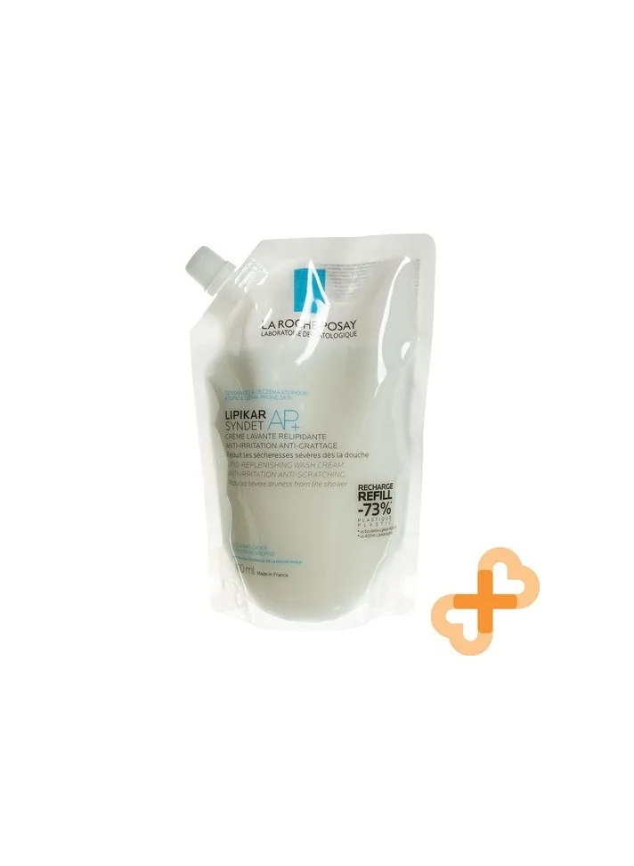 LA ROCHE-POSAY La Roche-Posay Lipikar Syndet Ap+ Body Wash For Eczema Prone Skin Refill 400Ml