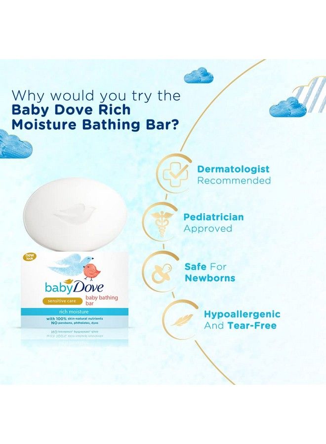 Baby Dove Rich Moisture Bathing Bar, 75g - India - Image 5