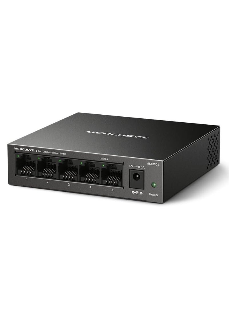 MERCUSYS MS105GS 5-Port Gigabit Desktop Switch - Image 1