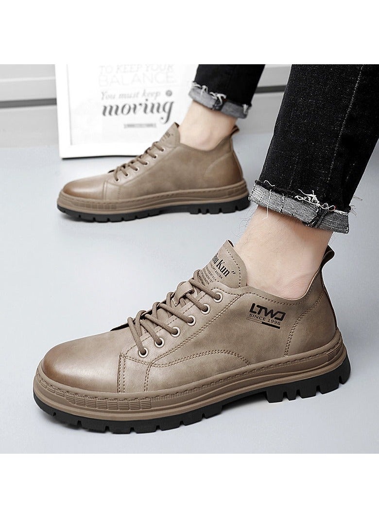 Shougu New Men's Business Leather Shoes - Image 1