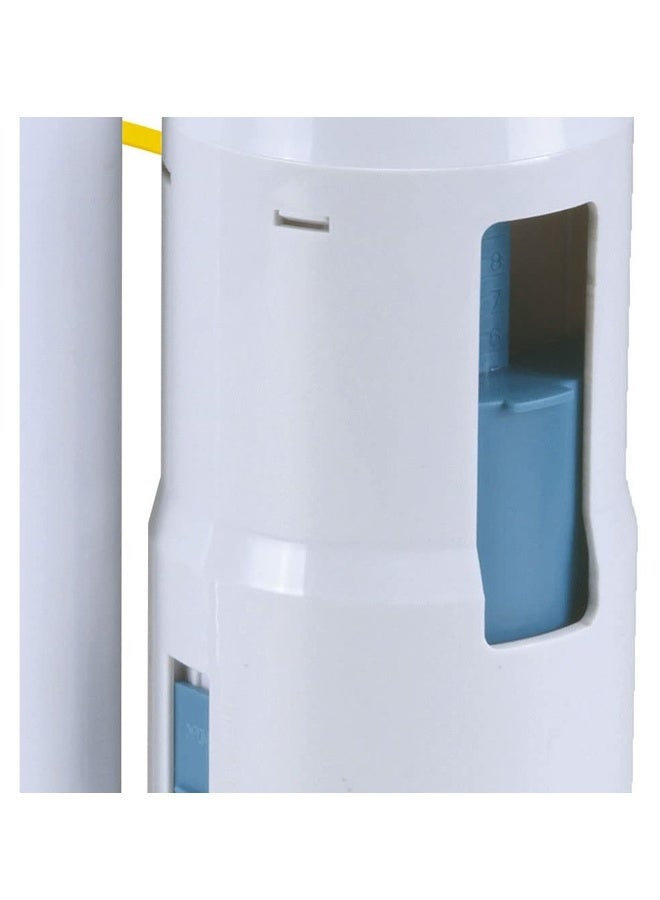 Dual Flush and Fill Toilet Cistern Kit 2 Inch Push Type Wire Controlled Split Drain Valve Split Toilet Dual Flush Valves Push Button Fill Valve Save Water Adjustable Height ABS Material  - Image 5