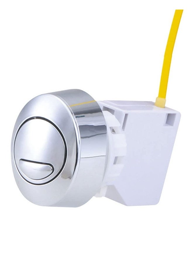 Dual Flush and Fill Toilet Cistern Kit 2 Inch Push Type Wire Controlled Split Drain Valve Split Toilet Dual Flush Valves Push Button Fill Valve Save Water Adjustable Height ABS Material  - Image 4