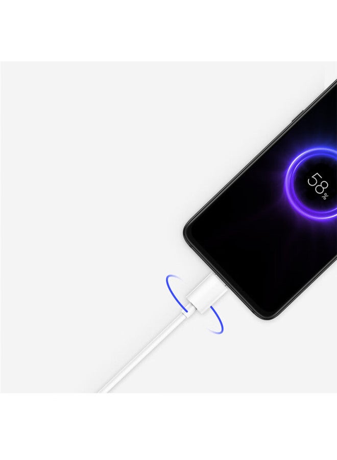 M I كابل شحن بيانات USB إلى Type-C أصلي من شاومي، إصدار قياسي، 1 متر، متوافق مع شاومي 10/10 برو، ريدمي 10X، هواتف ريدمي - Image 4