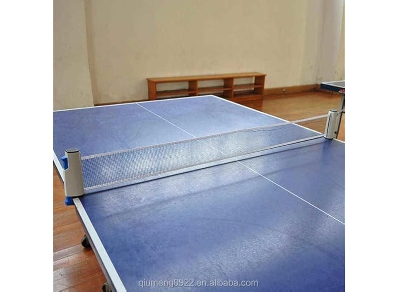 MD Stay Fit Retractable Table Tennis Net, Adjustable and Retractable Ping Pong Replacement Stand, Portable for Any Travel, Multi-Color - Image 3