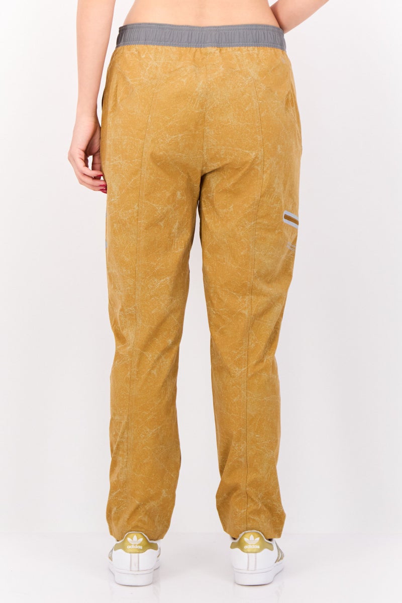 Adidas Women Sportswear Fit Outdoor Track Pants, Brown  - Image 3