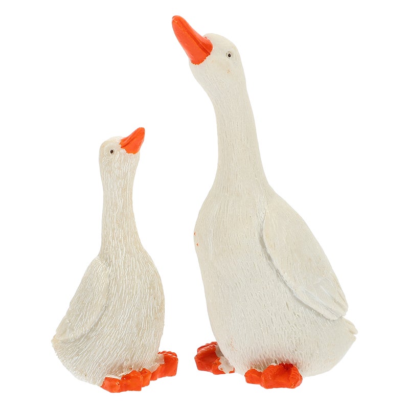 Simulation Duck Statue, Durable Resin Craftsmanship for Garden Decor - Image 1