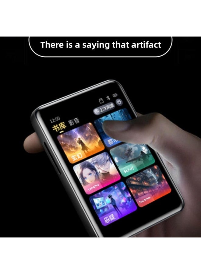 See MP4 Student E-book MP3 Bluetooth Mp5mp6p7 Walkman Version Of The Special Reader Novel Artifact Senior High School-Body Color:Private Model (packaging Box Qingying-Memory Capacity:128g [more Than 9,000 Novels Of Various Types + Songs + Movies Qingying Qingying Standard + High-quality Charger + Wireless Bluetooth Headset Have Been Downloaded  - Image 2