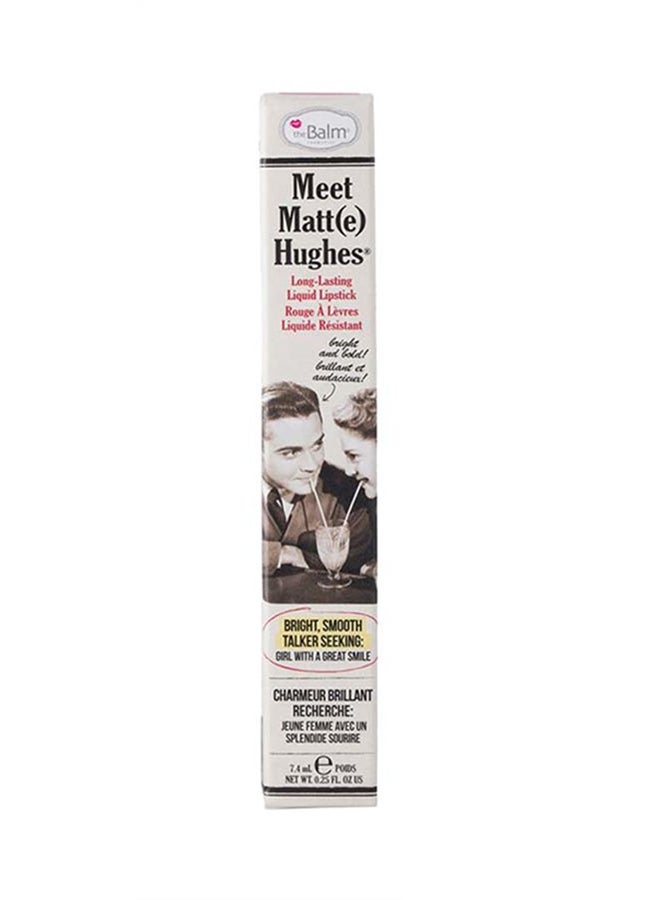 theBalm Meet Matt(e) Hughes Liquid Lipstick Charismatic - Image 3