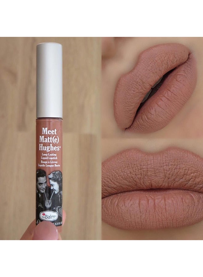 theBalm Meet Matt(e) Hughes Liquid Lipstick Charismatic - Image 5