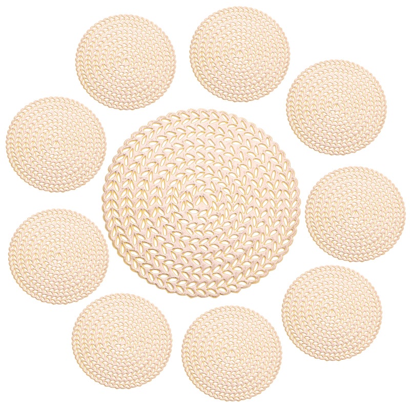 10pcs Hollow PVC Table Decoration Wedding Table Celebration - Image 4