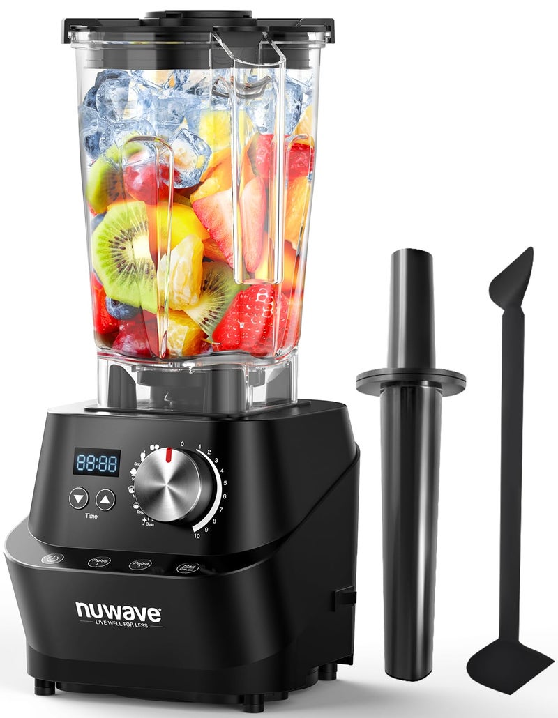 Nuwave Infinity Moxie 64oz Blender  Professional Grade SelfCleaning BPAFree