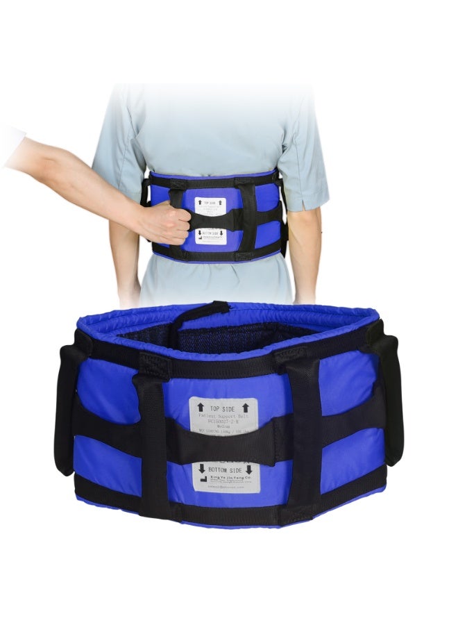 Ehucon Gait Belt for Seniors Transfer Belt Quick Release Buckle, Padded Handles Lift Assist Device for Elderly, PhysicaTherapy Strap, Safety Belt for Elderly - Image 1
