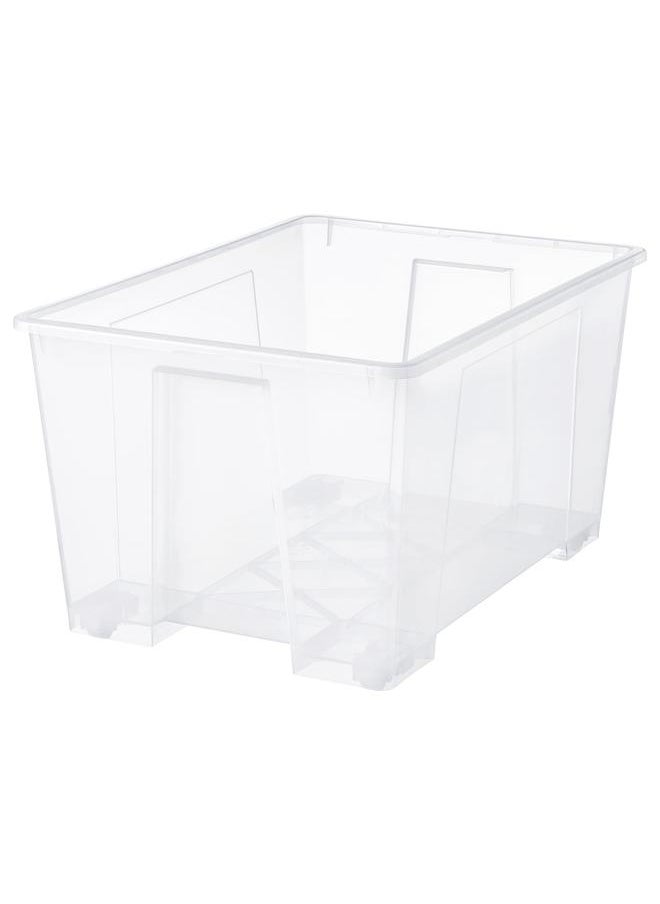 Generic Box, transparent, 78x56x43 cm/130 l  - Image 1