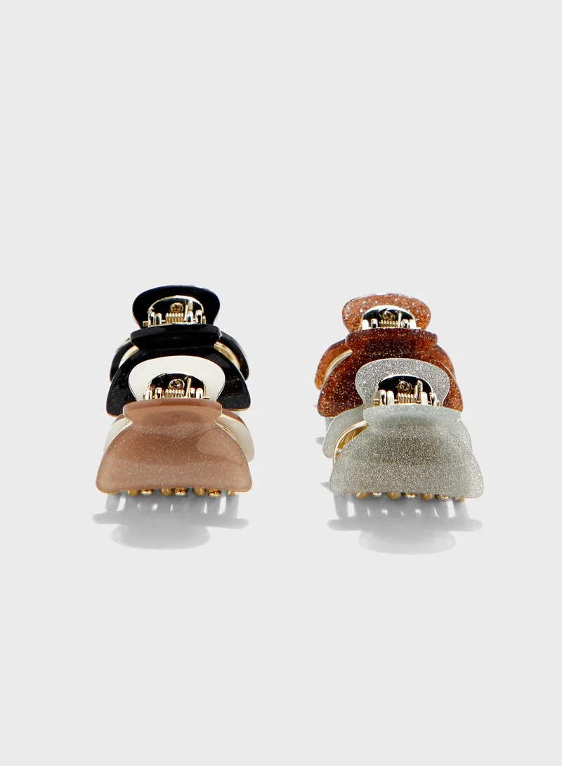 FOREVER 21 Multipack Claw Hair Clips